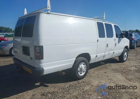 2008 Ford E-250 Commercial/Recreational z USA, uszkodzony, nr VIN 1FTNS24L98DB41492